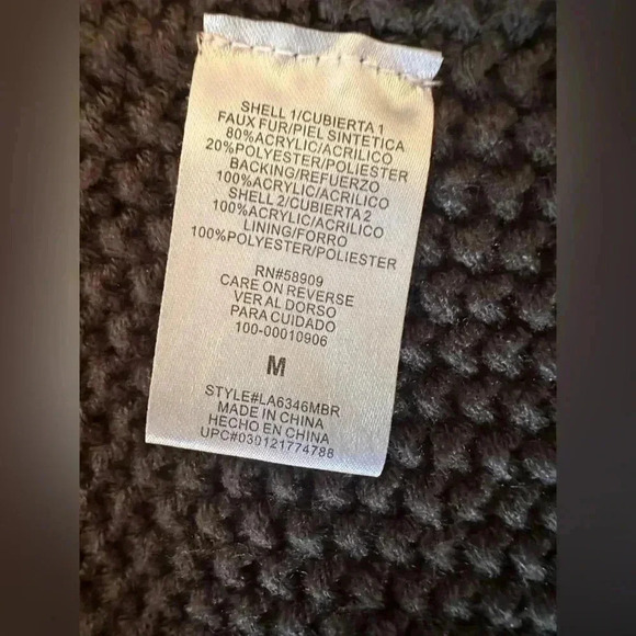 Gibson Latimer Faux Fur Vest - Picture 5 of 8